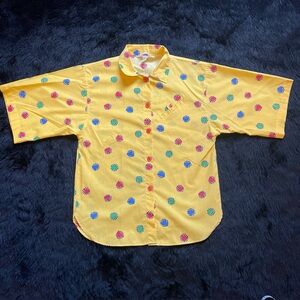 Private Touches Vintage 80s button down shirt unisex Weird Al Saved by the Bell